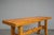 Biedermeier Style Bench in Beech Wood, Early 20th Century For Sale - Image 9 of 14