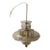 Antique Italian Style Brass & Glass Globe Hanging Lamp For Sale