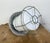 Industrial Aluminium Cage Light with Milk Glass from Elektrosvit, 1970s For Sale - Image 14 of 17