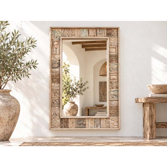 This mirror is a piece of history, re-imagined. Designed and hand-assembled by our de-cor team, it gives a second life to...