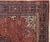 Late 19th Century Antique Farahan Sarouk Carpet, Handmade Oriental Rug, Red, Navy, Fine Details For Sale - Image 5 of 11