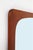 Mid-Century Danish Teak Wall Mirror, 1960s For Sale - Image 4 of 6
