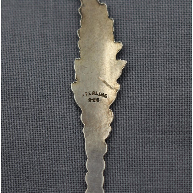 Sterling Silver Souvenir Spoon for the 1897 Women's Exposition of the Carolinas For Sale - Image 4 of 4