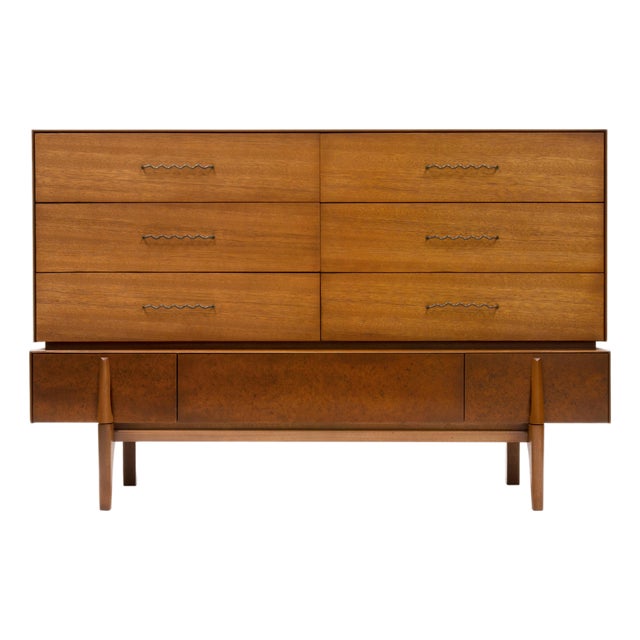 Vintage Mid Century "Double Dresser" by John Keal for Brown Saltman For Sale