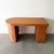 Mid-Century Modern Vintage 80s Deco Postmodern Burlwood Writing Desk For Sale - Image 3 of 14