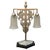 Geometric G Leleu French Art Deco Table Lamp For Sale