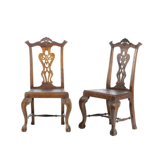 18th Century King John V Chairs, Set of 2 For Sale - Image 6 of 6