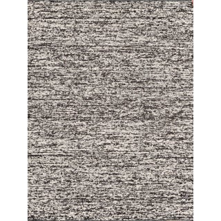 Exquisite Rugs Tocayo Handmade New Zealand Wool Black Rug-9'X12' For Sale