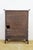 Antique Oak Salesman Sample Mirrored Dollhouse Armoire Wardrobe Cabinet 16" For Sale - Image 9 of 17