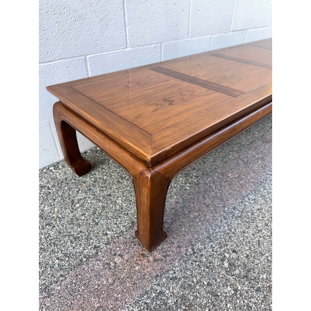 Transitional Baker Far East Coffee Table by Michael Taylor For Sale - Image 3 of 12