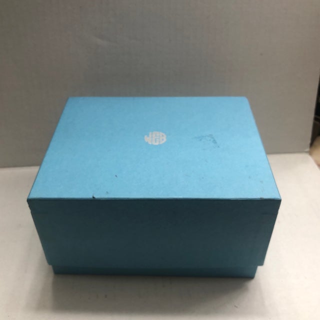 Silver 1950s Stainless Baby Gift Set in Original Box, Marked Pewter- 3 Pieces For Sale - Image 8 of 8