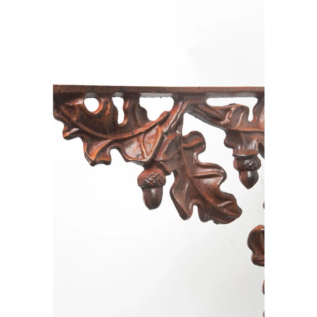 1990s Cabin Leaf Brackets - Set of 4 For Sale - Image 4 of 9