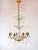 Vintage French Chandelier in Brass with Bronze and Crystals, 1930s For Sale - Image 11 of 11