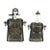 Early 20th Century Moroccan Tribal Powder Case Flasks - A Pair For Sale - Image 10 of 10