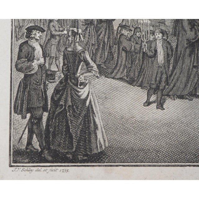 William Hogarth and J.V. Schley, Daily Life Scenes, Engraving For Sale - Image 6 of 12