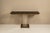 Console Table in Acrylic Glass, Brass and Marble from Belgochrom, 1970s For Sale - Image 6 of 13