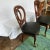 Traditional 1990s Traditional Italian Wood and Leather Seat Side Chairs - a Pair For Sale - Image 3 of 11