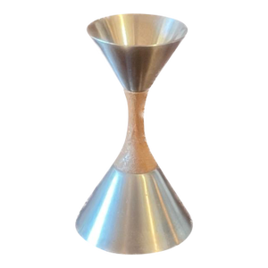 Vintage Mid-Century Modern Arthur Salm Swedish Stainless Steel & Teak Bell
