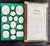 Beautifully preserved Grand Tour book-form box housing a collection of thirty-one classical Intaglio Medallions by...