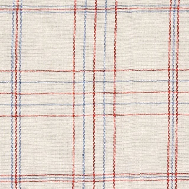 Pared down and pretty, Nils Plaid is one of the most versatile fabrics. This linen plaid has a performance finish with a...