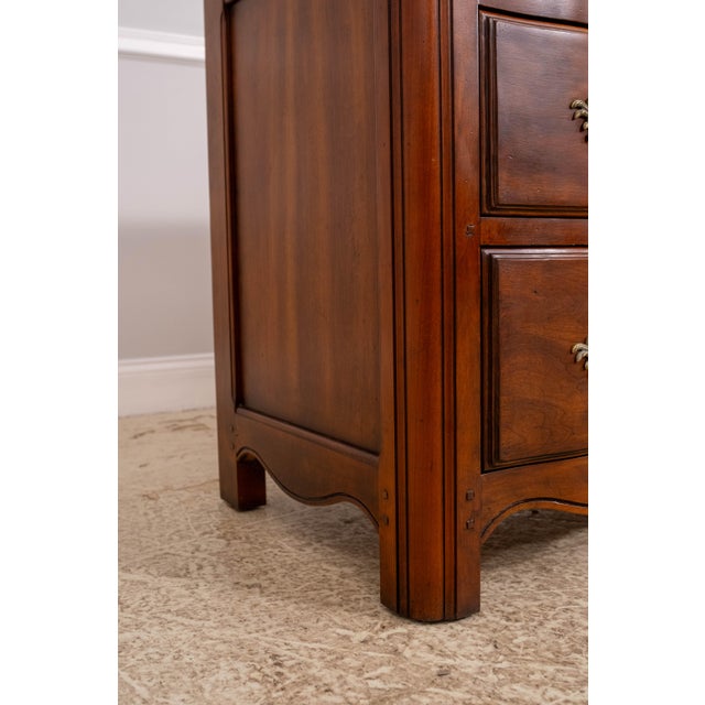 Hickory Chair Co French Cherry Marble Top Commode Chest For Sale - Image 12 of 17