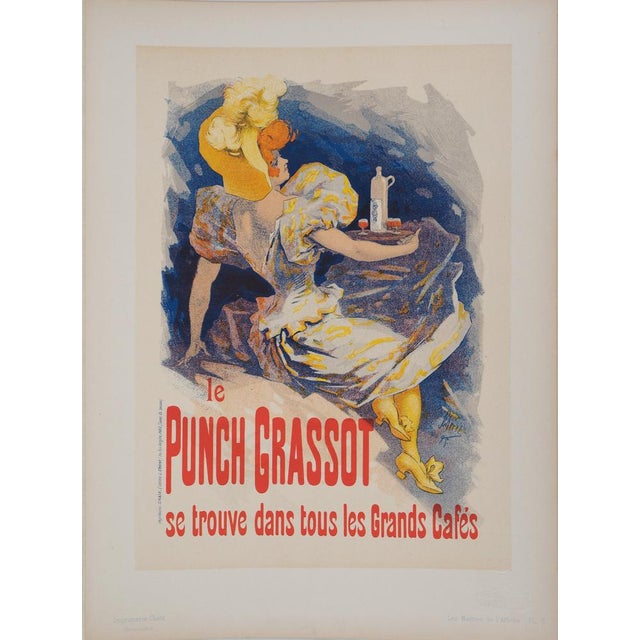 Jules Chéret Punch Grassot, 1895 Lithograph Printed signature in the plate On vellum Size 39 x 29 cm (c. 15.3 x 11.4")...