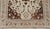 Vintage Oushak Rug With Intricate Medallion in Brown and Ivory 4'8 X 7'2 For Sale - Image 10 of 14