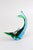 Mid-Century Murano Glass Fish Sculpture in Blue and Green Tones, Italy, 1970 For Sale - Image 11 of 18