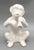 White Vintage Fitz and Floyd White Ceramic Monkey Musician Figurines, Set of 3 — Hollywood Regency / Whimsical For Sale - Image 8 of 15