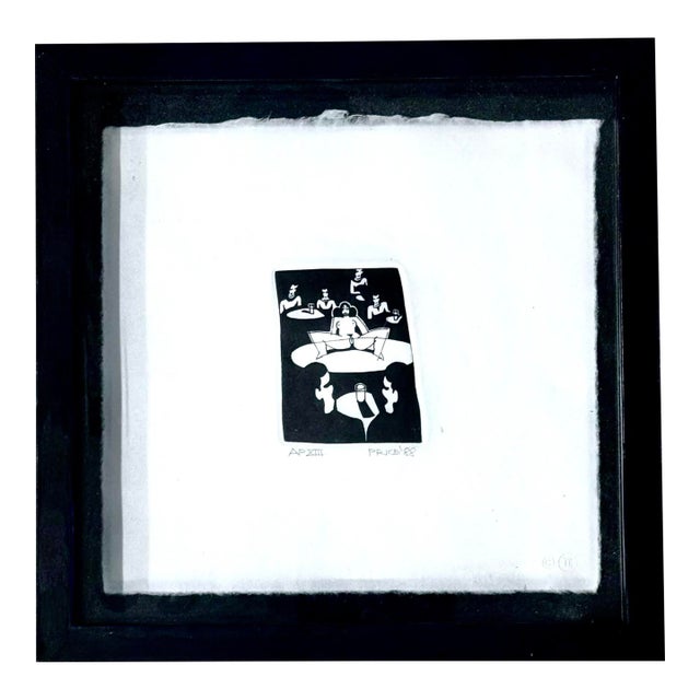 Club Rimanxe, 1988 by American Artist Ken Price (1935-2012) Edition: Ap XIII Artist Proof Number 13 For Sale