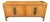 1970s Hollywood Regency Burlwood & Brass Greek Key Credenza, Attributed to Mastercraft For Sale