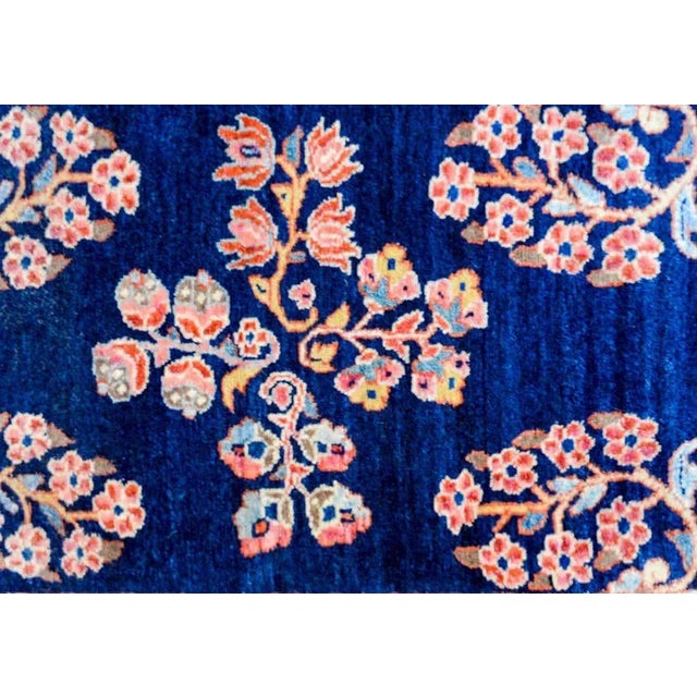 Traditional Early 20th Century Sarouk Mohajeran Rug For Sale - Image 3 of 6