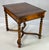Theodore Alexander Theodore Alexander Attributed Barley Twist Game Table With Reversible Tooled Leather Top For Sale - Image 4 of 18