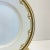 An elegant set of five antique Bernardaud / B&C Limoges dessert plates, finely decorated with a crisp Greek key border,...