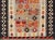 Tribal Mid 20th Century Colorful Vintage Turkish Flatweave Rug With All-Over Tribal Design For Sale - Image 3 of 12