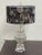 Mid Century Pineapple Formed Glass Lamp For Sale - Image 9 of 9