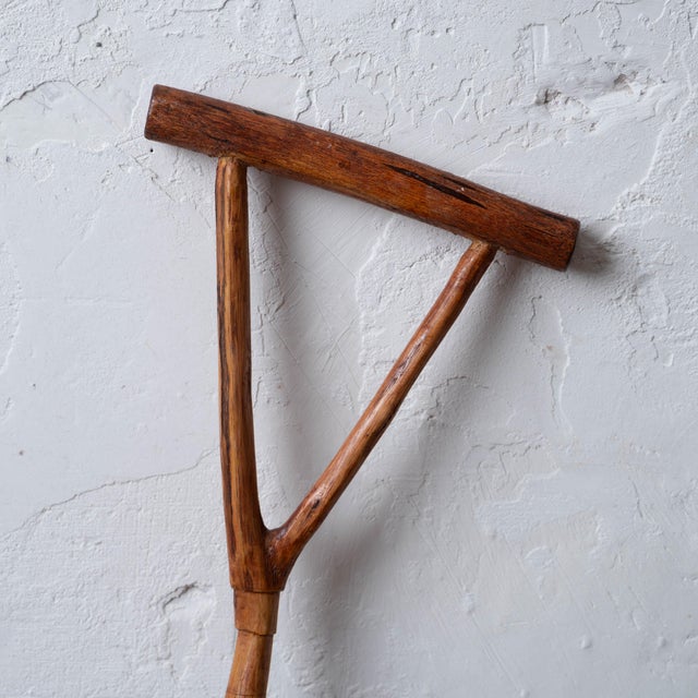 Vernon Edwards Crutch-Form Walking Stick, 1980s For Sale - Image 4 of 10