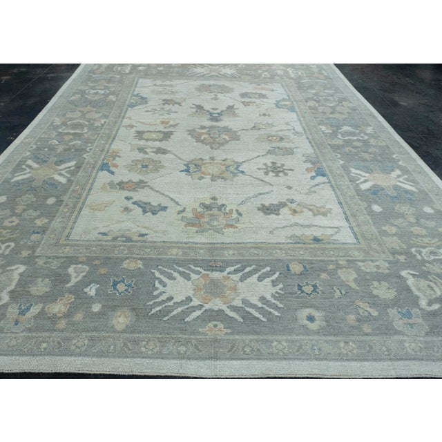 Turkish Oushak Rug 10'1" x 13'9" #18617 Explore a curated collection of hallway runners, wool rugs, and handmade...