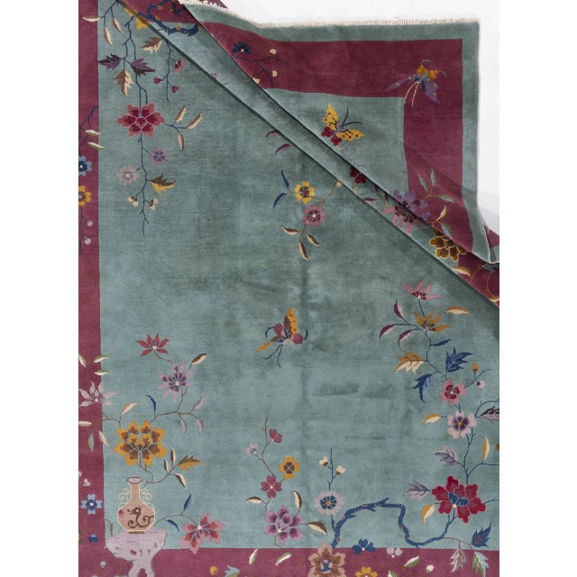 As the term implies, true Chinese Deco carpets were woven in a short time window, between 1923 and 1931, and in two...