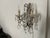Italian Venetian Crystal Beaded Mirrored Sconces, 1940s, Set of 2 For Sale - Image 4 of 16