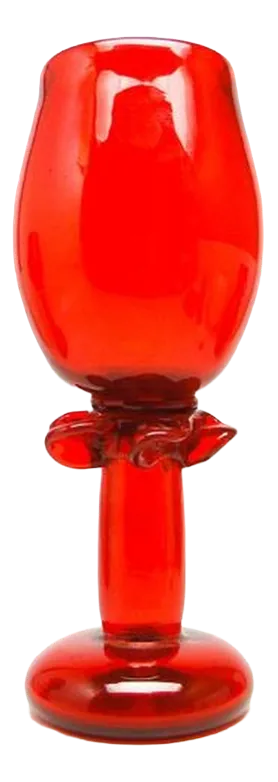 Chalice by J. Słuczan-Orkusz for Cracow Institute for Glassworks, Poland, 1970s