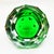 Green Ashtray in Murano Glass attributed to Flavio Poli for Seguso, Italy, 1960s For Sale - Image 6 of 8