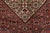 Fine Bidjar Rug 8’2” X 9’7” Red Wool Vintage Traditional Hand-Knotted Carpet For Sale - Image 10 of 15