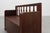 Brown Modernist Art Deco Bench with Lift-Top Storage Seat in Oak, Belgium, 1920s For Sale - Image 8 of 18