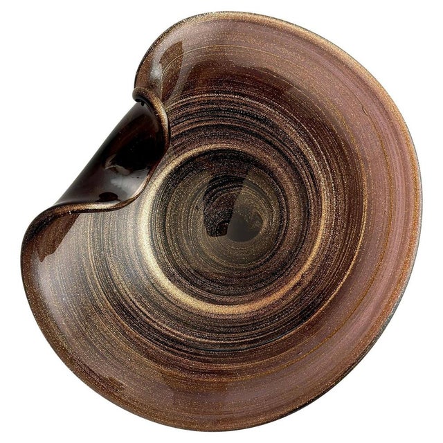 Large Murano Glass Centrepiece Bowl from Alfredo Barbini, Italy, 1970s For Sale - Image 12 of 12