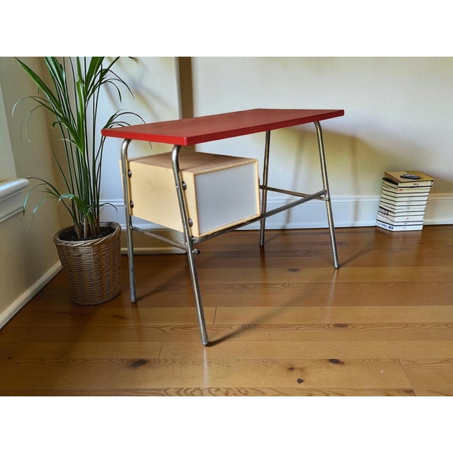 Desk with Drawers, 1960s For Sale - Image 6 of 10