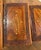 Vintage Hand-Carved Hardwood Nesting Tables Set of 4 With Brass Inlay & Hidden Drawer For Sale - Image 4 of 7