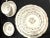 English Vintage Fleur De Blanc Gardenia Dinnerware Set by Royal Jackson, Service for Twelve- 72 Pieces For Sale - Image 3 of 13