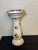 White Porcelain Vintage Rose Motif Birdbath, 2 Pieces For Sale In Boise - Image 6 of 6