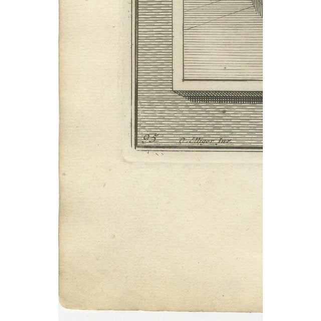 Pieter Mortier, Bronze Pillars and the Molten Sea of Solomon's Temple, 1700, Engraving For Sale - Image 9 of 12